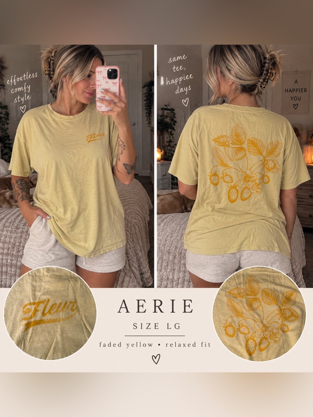 AERIE top Fleur